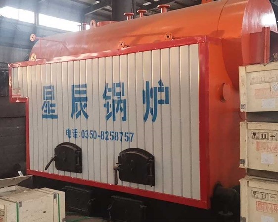 1噸生物質(zhì)蒸汽鍋爐，山西繁峙縣，酒場(chǎng)