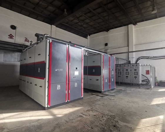 大同北辛窯煤礦，兩臺(tái)2.0MW電鍋爐